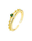 Verdant Crown Ring