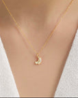 Croissant Necklace
