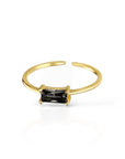 Baguette Ring - Black